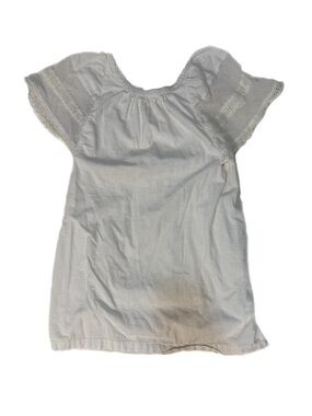 Old Navy Women’s White Cotton Crochet Sleeves Mini Dress Size XS Petite Cottage